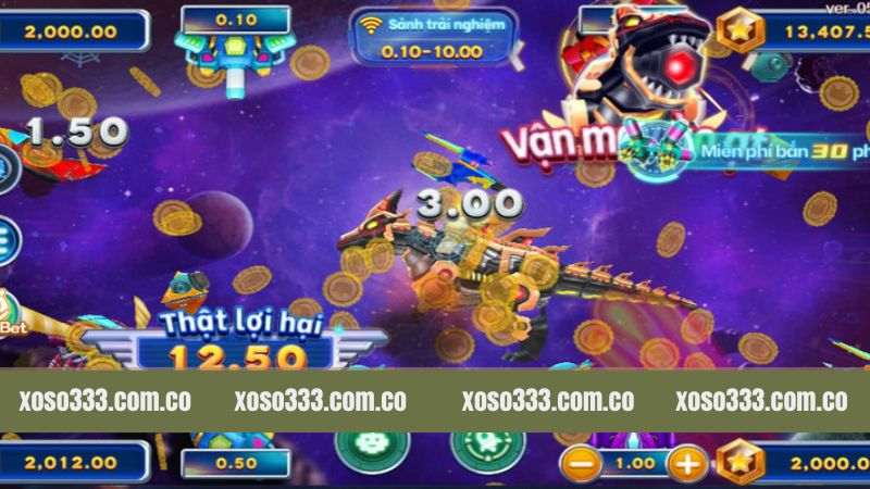 Chú ý tới mục tiêu mới ra trong bắn cá vũ trụ